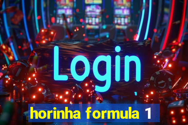 horinha formula 1